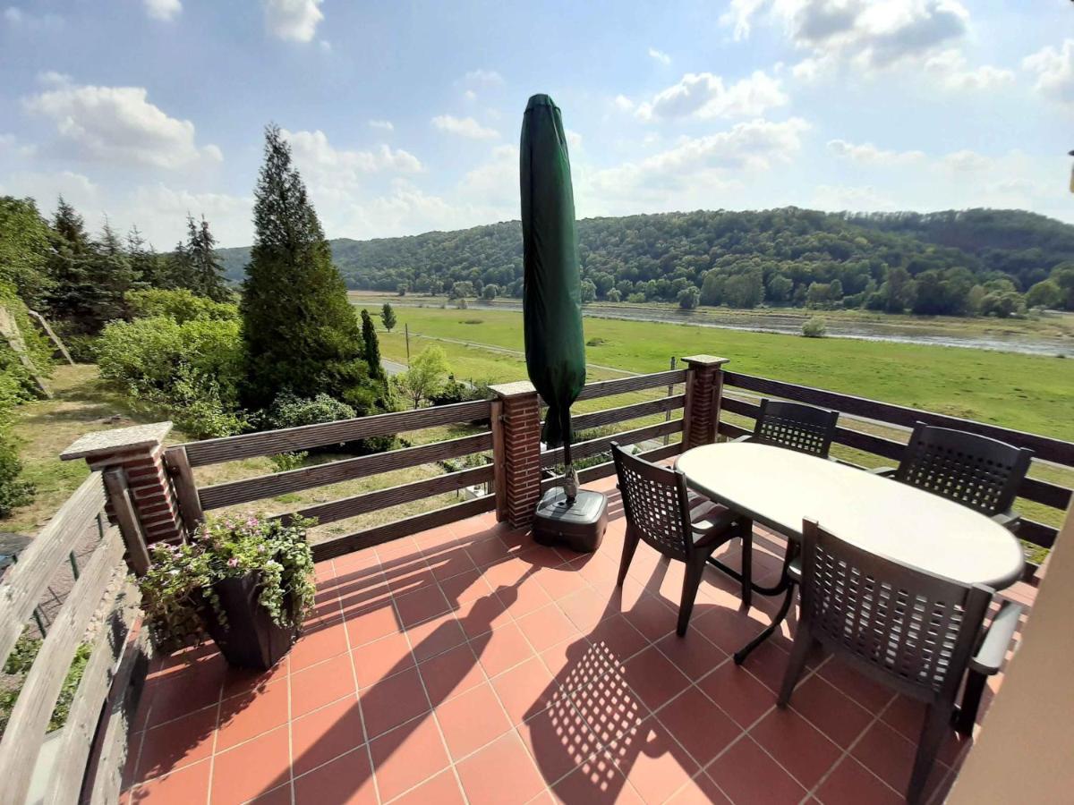 Ferienwohnung Elbsommer Am Weinberg Meißen Esterno foto