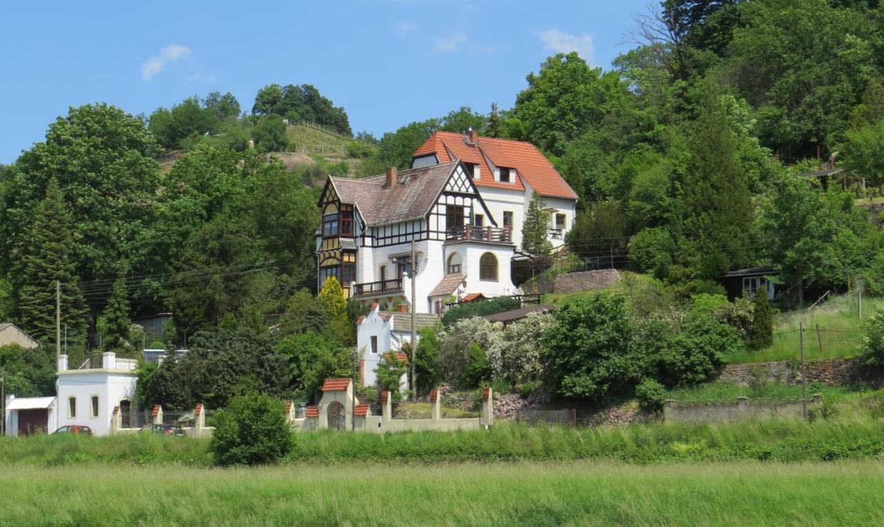 Ferienwohnung Elbsommer Am Weinberg Meißen Esterno foto