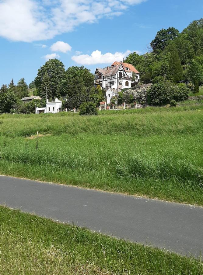 Ferienwohnung Elbsommer Am Weinberg Meißen Esterno foto