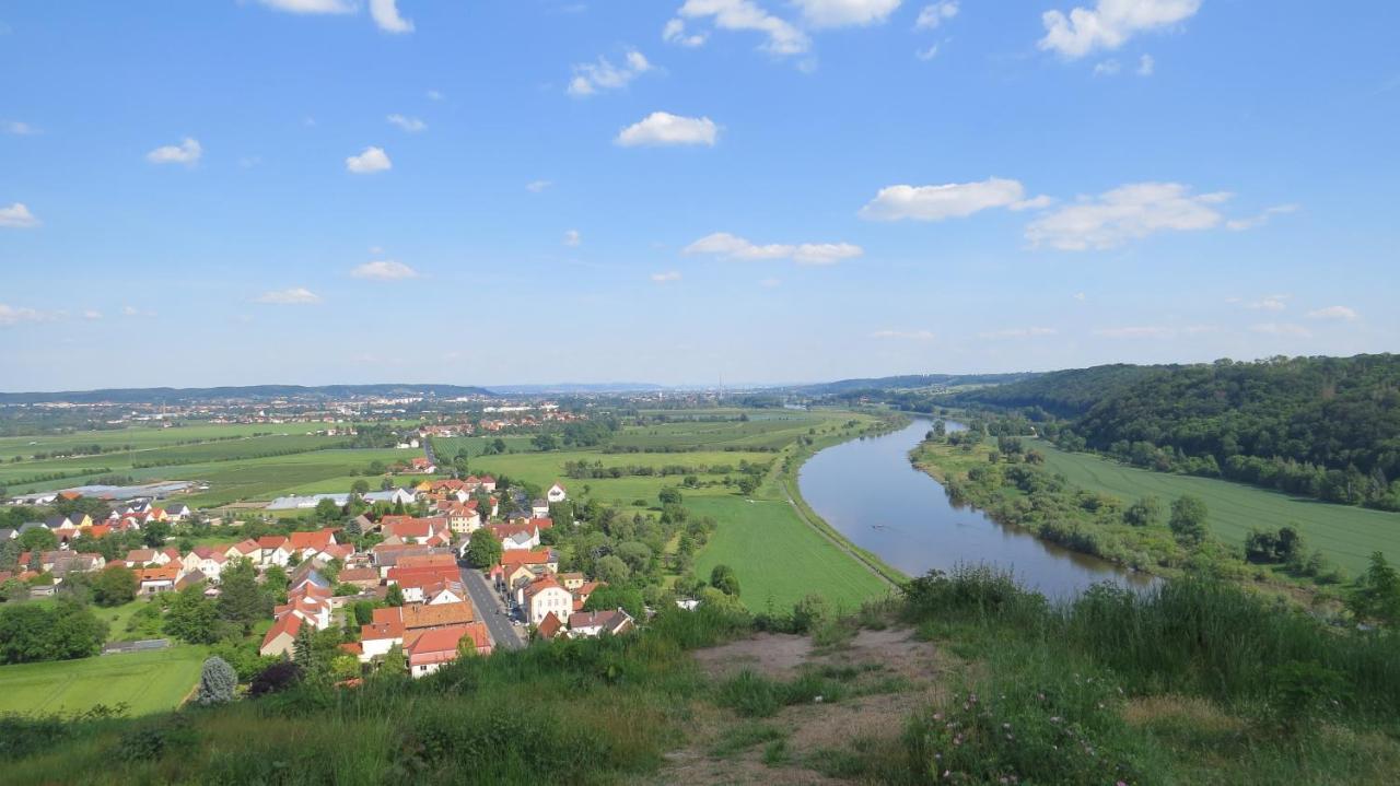 Ferienwohnung Elbsommer Am Weinberg Meißen Esterno foto